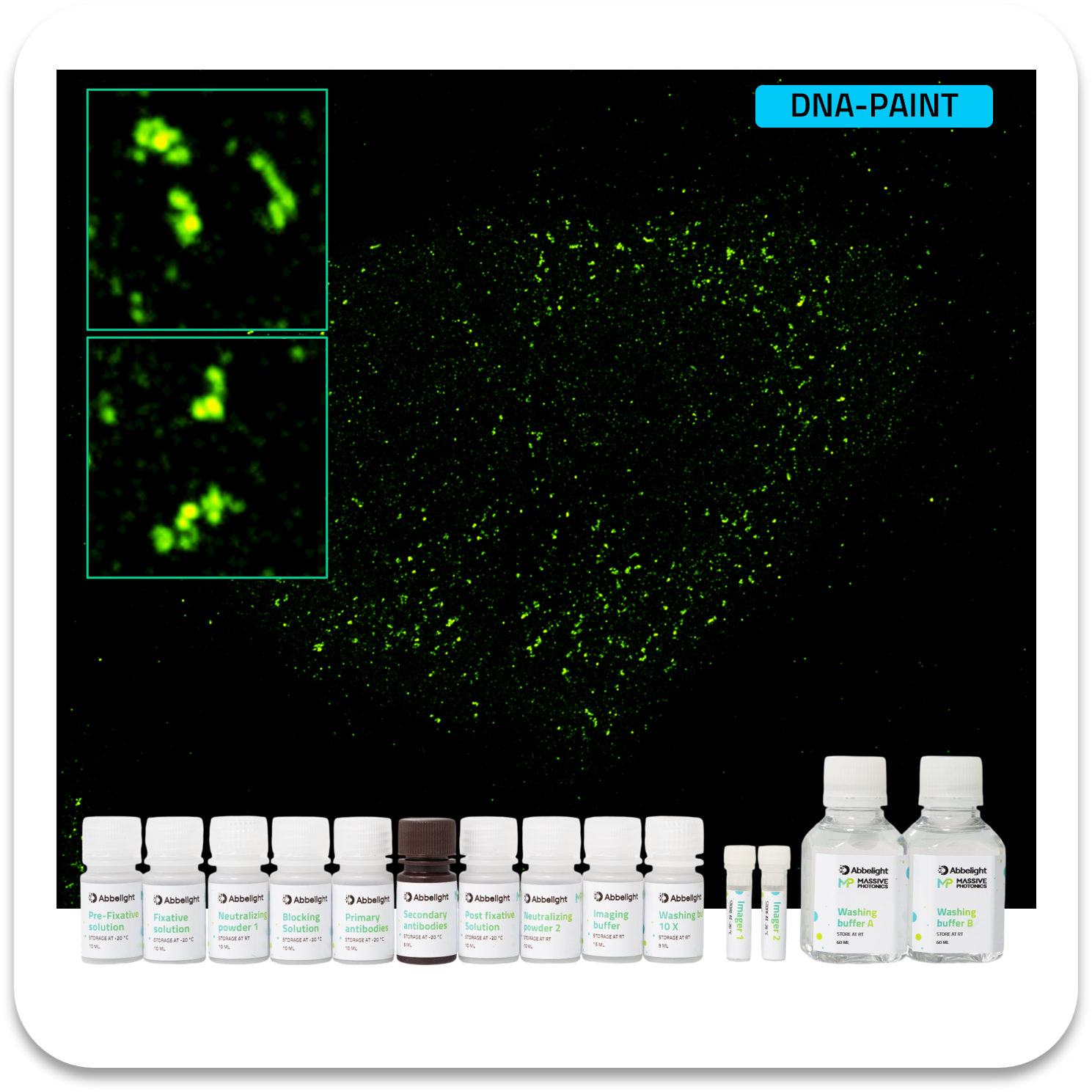 Abbelight massive photonics smart dna-paint kit pmp70 atto655