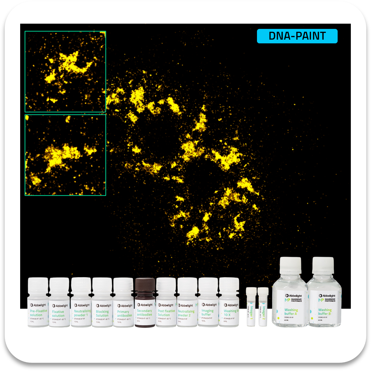 Abbelight massive photonics smart dna-paint kit son cy3b